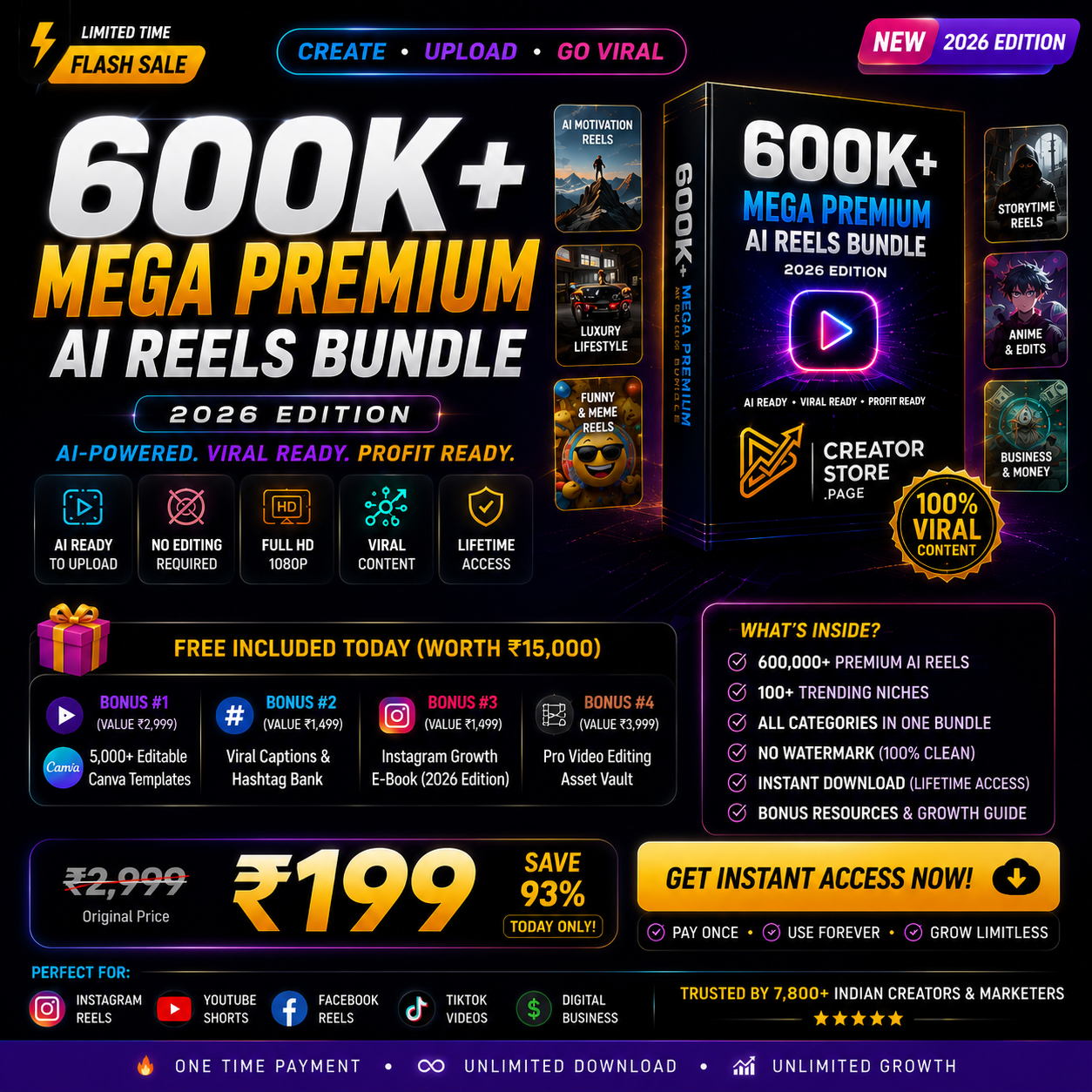 CreatorStore Mobile Banner